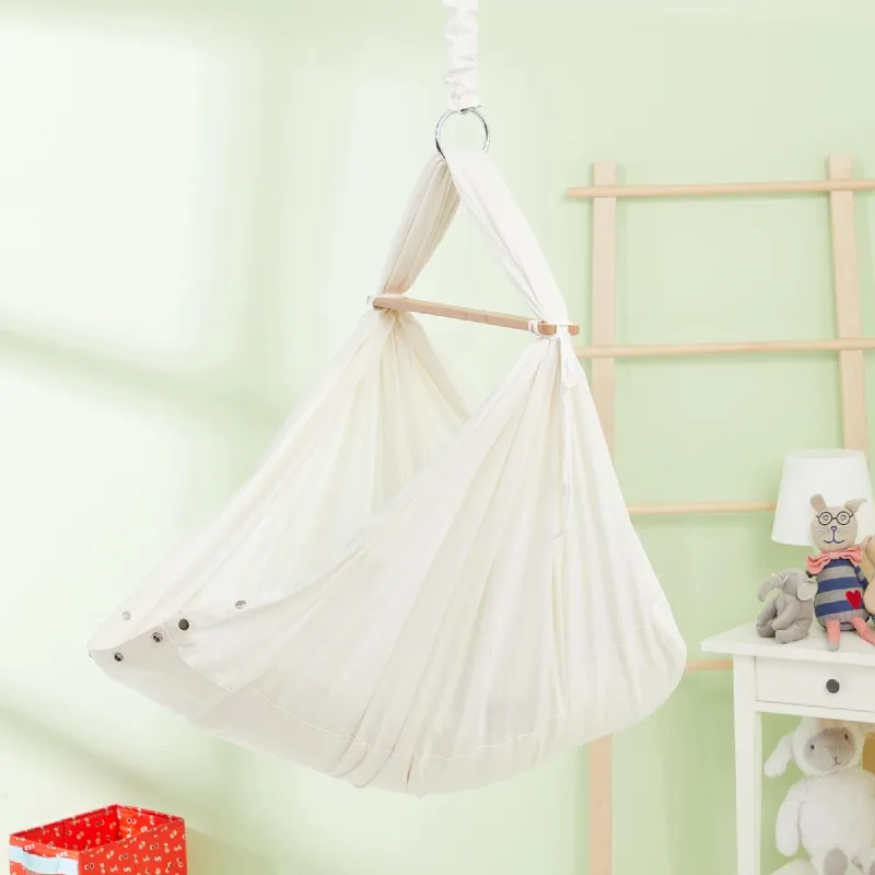 

Latte Spring Baby Hammock Cradle-Baby Ceiling Swing Hamaca Para Bebé