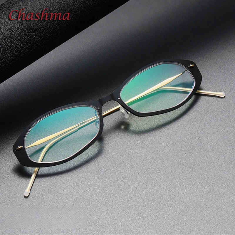 Chashma Brillen TR90 Reinem Titan Frauen Optische Brillen zum Lesen Brillen Rahmen Student Myopie Brillen