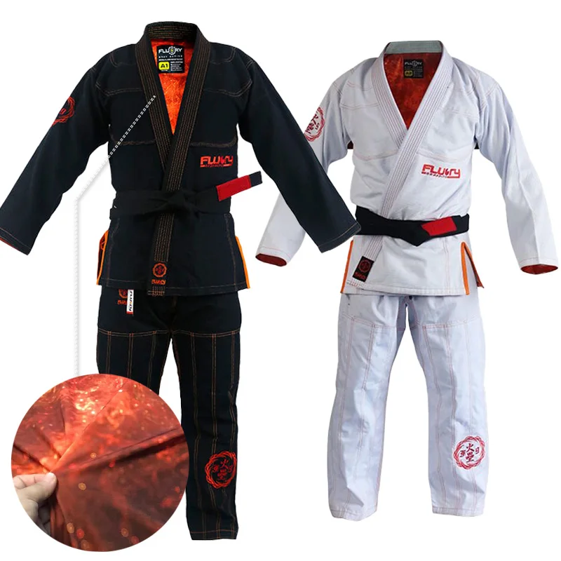 

Kimono de BJJ Gis with Embedded Rashguard Brazilian JiuJitsu Uniforms TKD Taekwondo Suit Costume For Training and Matches