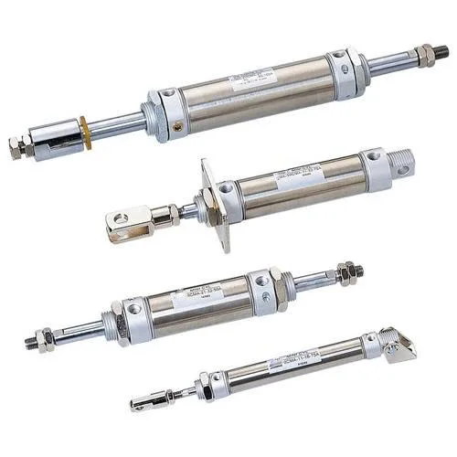 MA32 Stainless Steel Pneumatic Air Cylinder – Bore 32mm, Stroke 25~500mm, Double/Single Acting