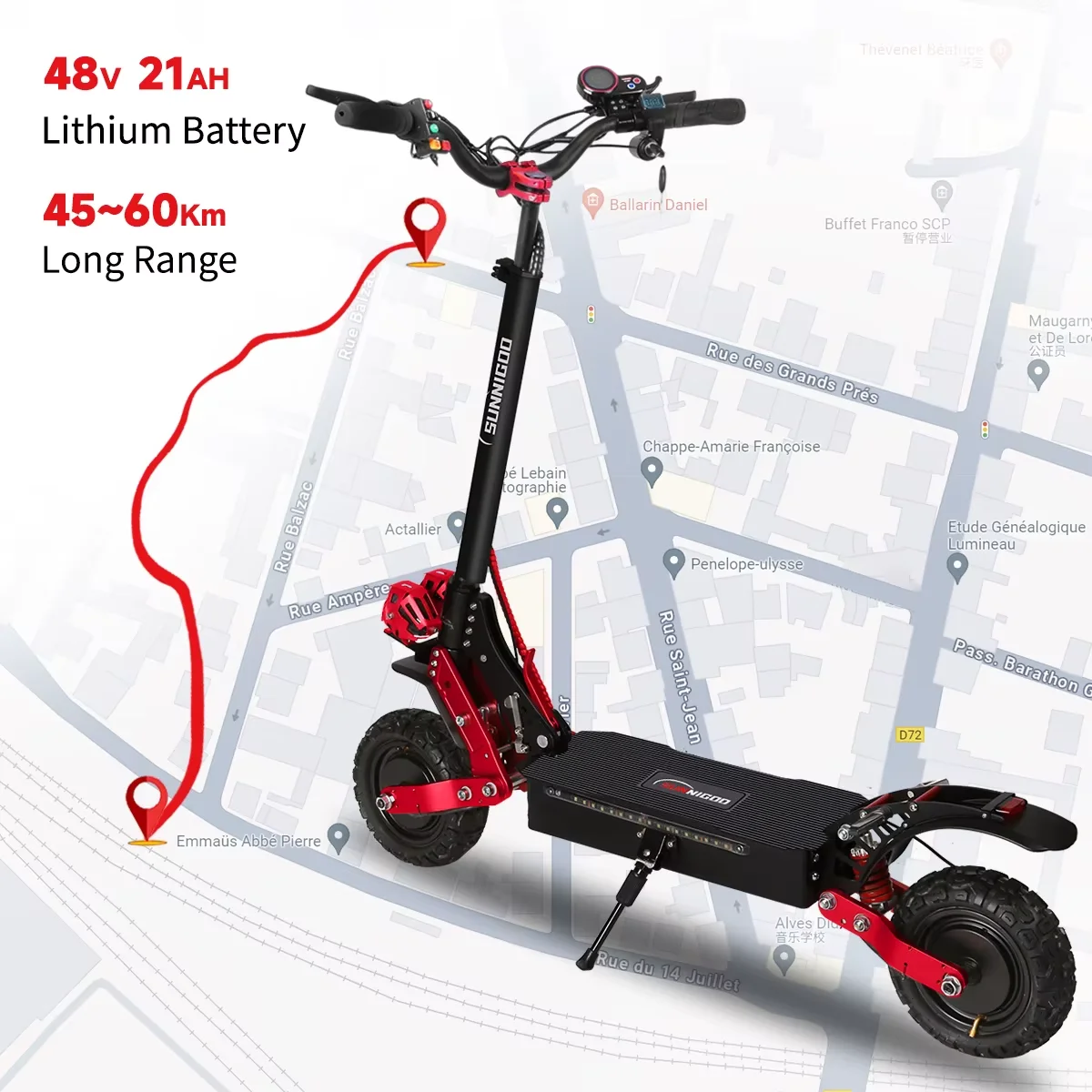 X7/X7PRO 3600 واط سكوتر كهربائي 60-65 km/ساعة المزدوج 1800 واط موتور Escooter 11 بوصة 48 فولت 21Ah 45-60 كجم الأميال سكوتر كهربائي قابل للطي