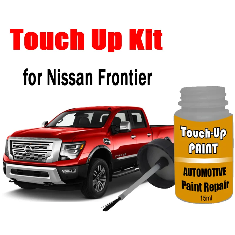 

Car Touch-Up Paint Kit (with brush) for Nissan Frontier Paint Scratch Remover Car Paint Care Accessories