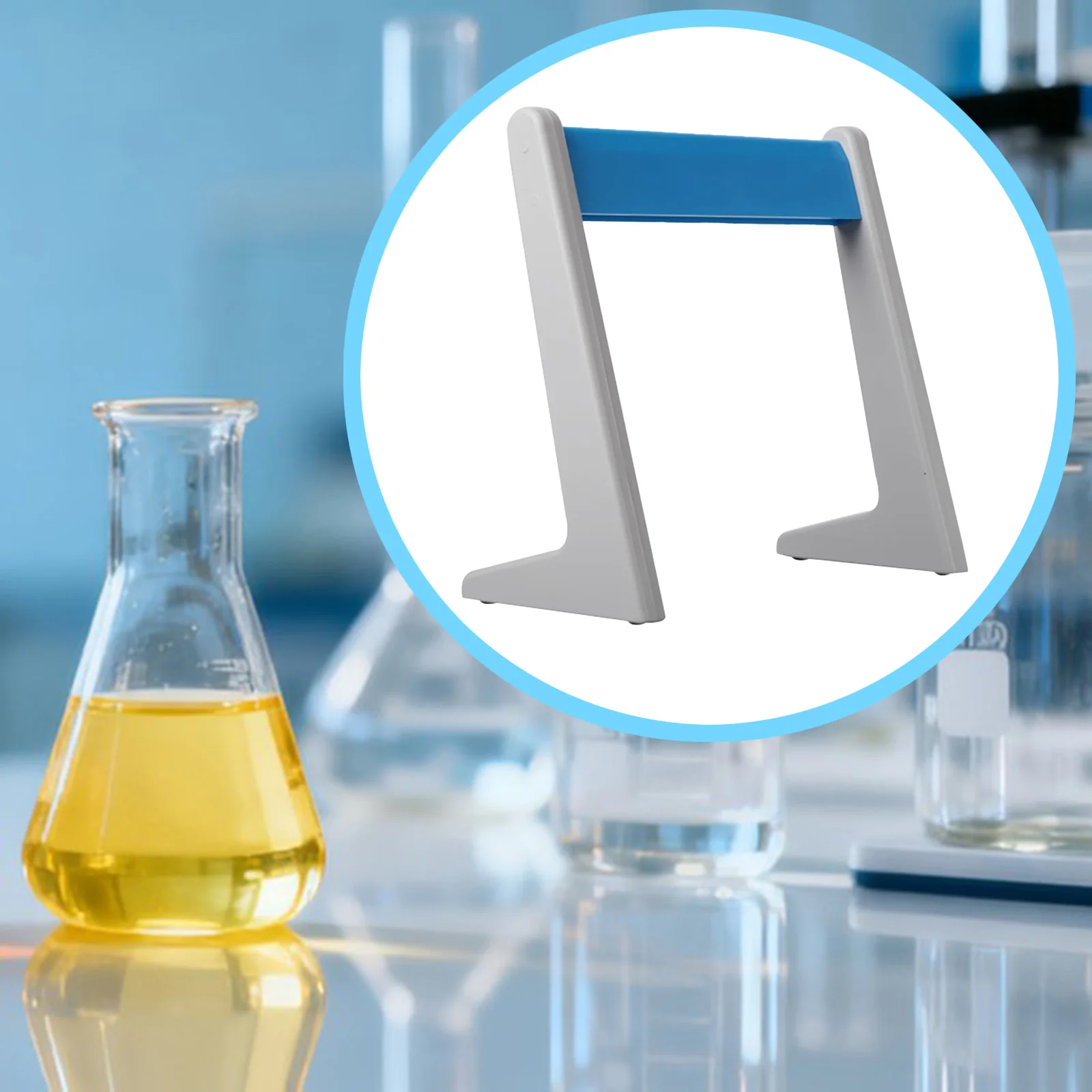 

Лабораторная подставка для пипеток, противоскользящая на скамейке, компактный держатель для пипетки, стойка для микропипеток, кронштейн для подвешивания, стабильный органайзер