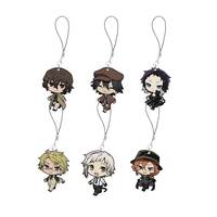 Acrylic BSD Dazai Osamu and Chuuay Mobile Phone Charms Bungou Stray Dogs Small Pendant Phone Chain Keychain Fans Gifts