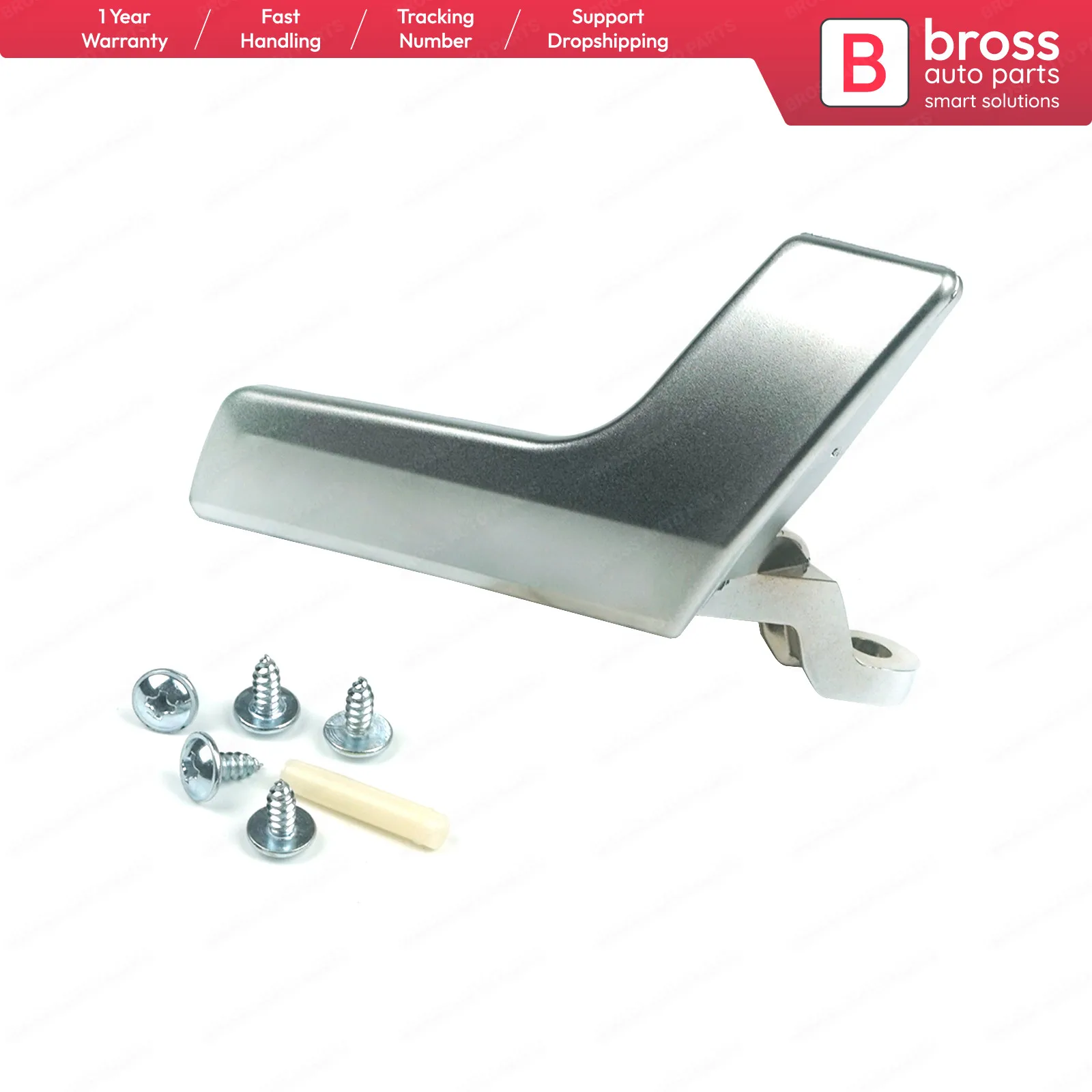 Bross Auto Parts BDP893FBA Interior Door Handle Chrome Plated MATT Right Side 2047202763 for Mercedes W204 Shipping From France