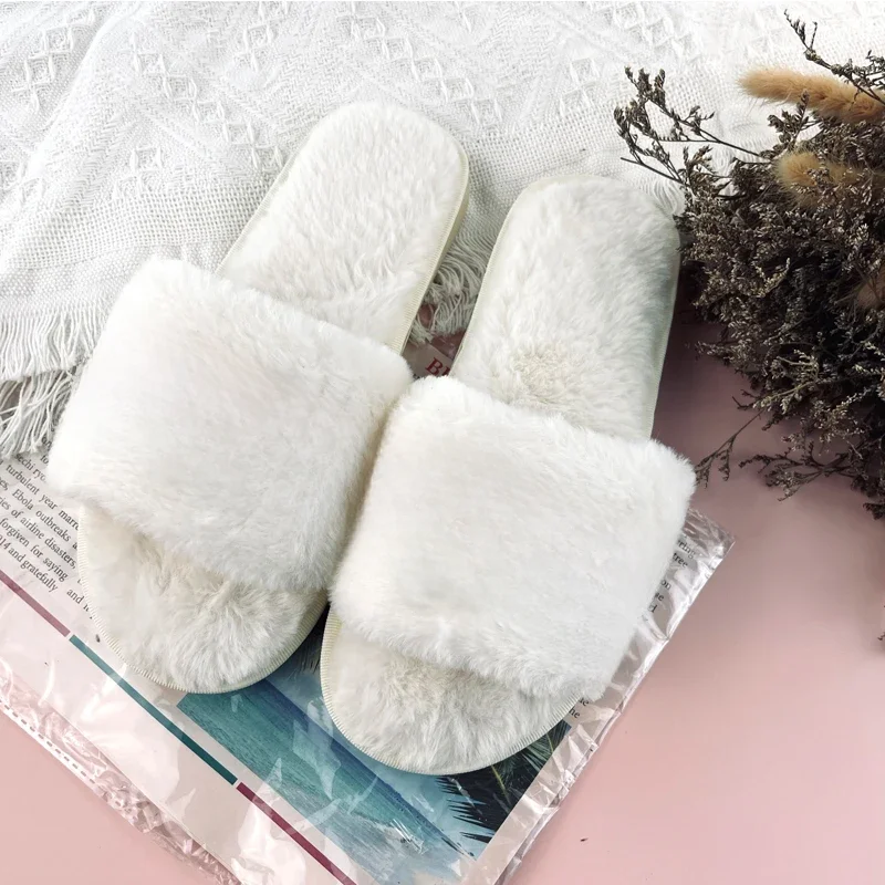 Pantoufles de Demoiselle d'Honneur de Mariage Personnalisées, Ajoute Tout Texte, pour Enterrement de Vie de Jeune Fille, pour ixPréChristophe, Chambre à Coucher, Moelleuses et Douces, Cadeaux