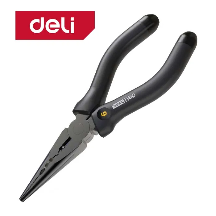 Deli home series 6 inch long Noz plier long Noz long low household