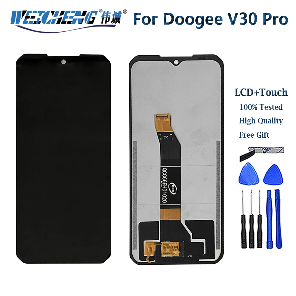 Originale per Doogee V10 V11 V30 Pro V30T Display LCD Touch Screen Digitizer Assembly per schermo sensore LCD Doogee V Max V31 GT