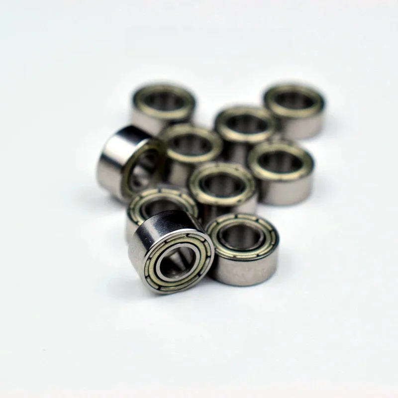 Łożyska 10 sztuk 684ZZ 4*9*4(mm) 684-3.5ZZ 4*9*3.5(mm) Metalowe uszczelnione akcesoria do skrzyni biegów stal chromowana — zdjęcie 2