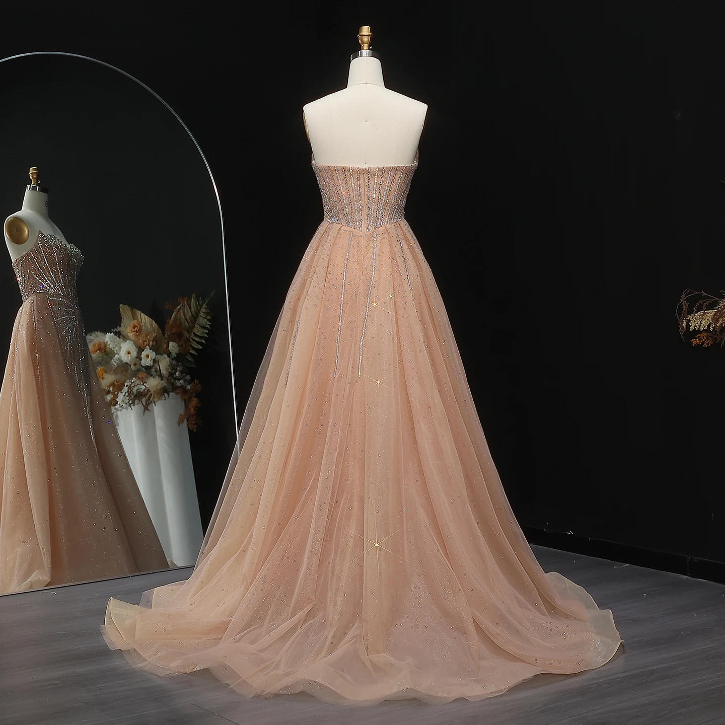 sachin and babi light blue dress Champagne Wedding Dresses & Gowns