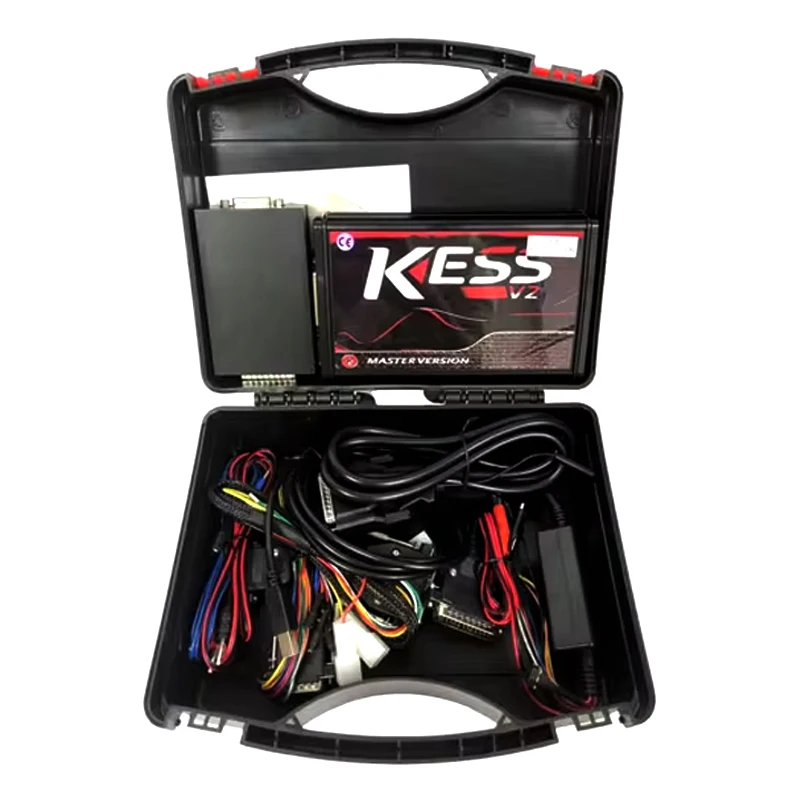 For KESS V2 V2.8 Red PCB and KTAG V7.020 4 LED ECU Chip Tuning Tool Programmer send TOYOLEX4 software as Free Gift with Toolbox