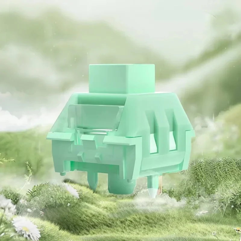 Kailh Box Spring Keyboard Switch 40 gf 5 Pins Linear Switches Custom Mechanical Keyboard Switch Quick trigger Lubricated