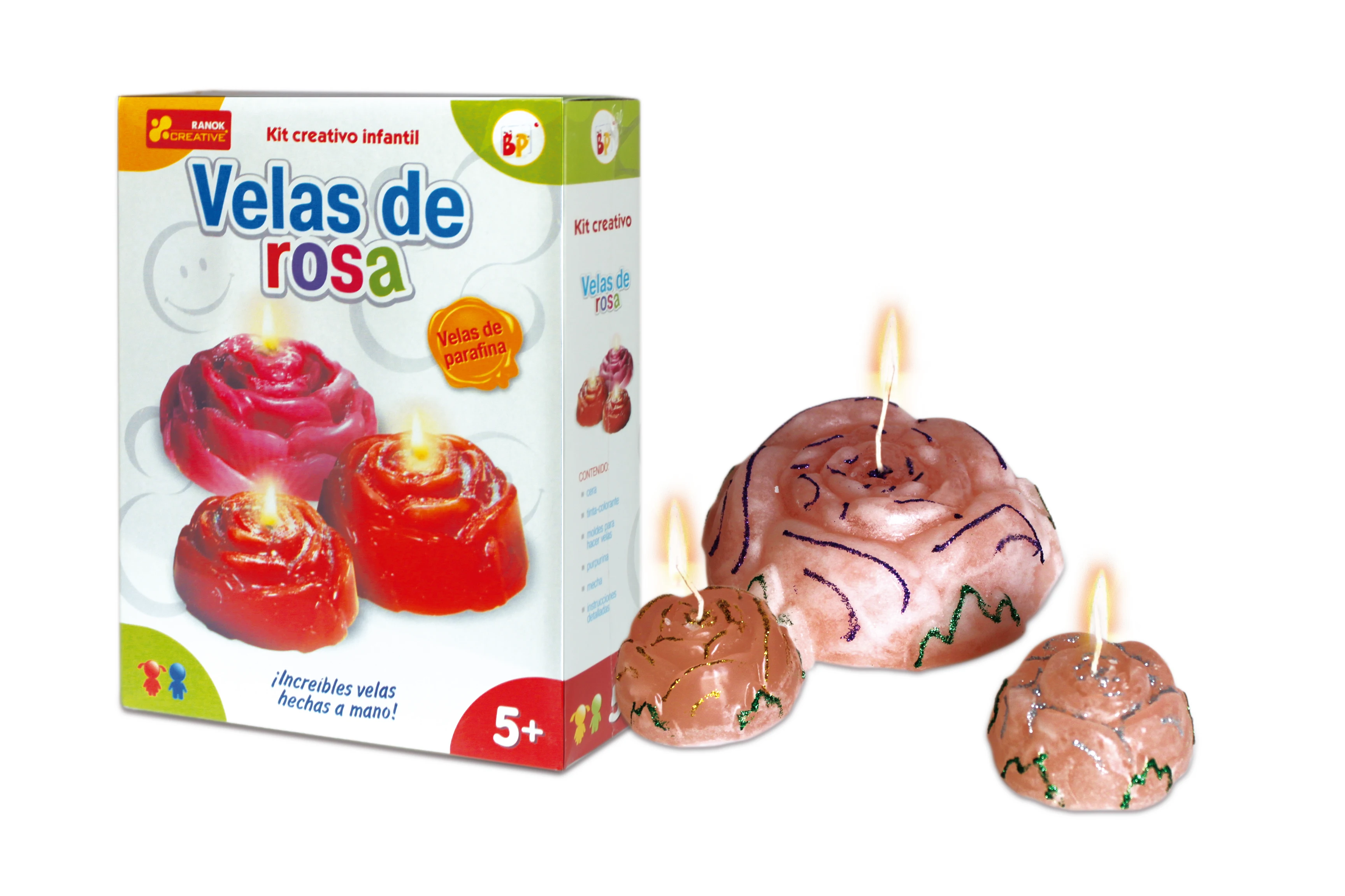 Toys for children candles rose candles create molds decoration