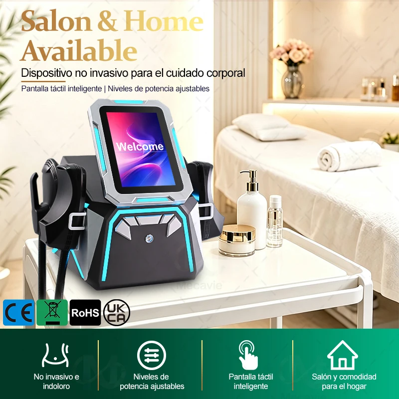 EmsNova HIEMT RF Body Sculpting Machine Non Invasive Muscle Building Fat Removal Device 2/4 Handles Pelvic Floor Repair For Salo