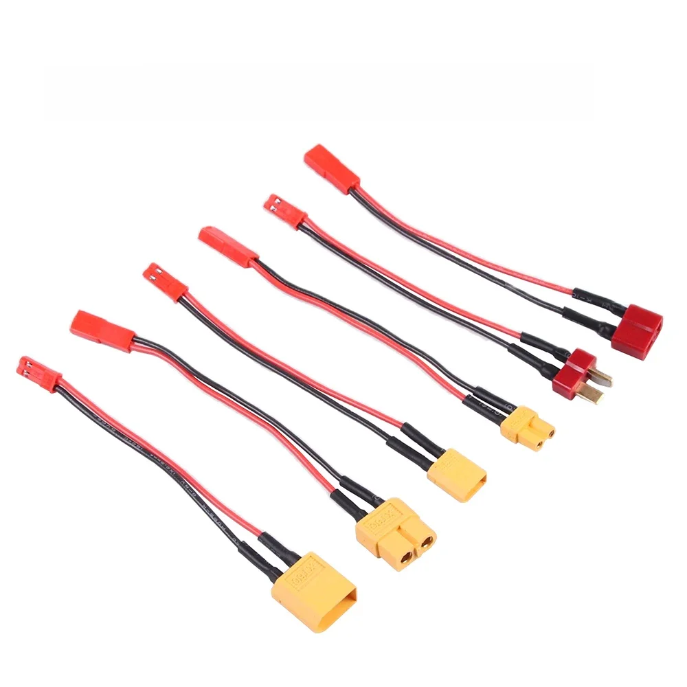XT30 XT60 T prise mâle/femelle à connecteur JST adaptateur de charge câble convertisseur plomb 22AWG pour batterie de loisir RC FPV modèles RC