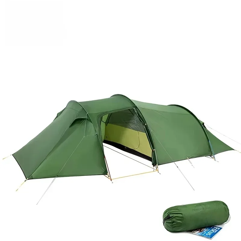 Naturehike Opalus 2 3 4 tent 2 3 4-persoons wandeltent 4-seizoent Ultralichte familiereistent 20D waterdichte kampeertent - afbeelding 2