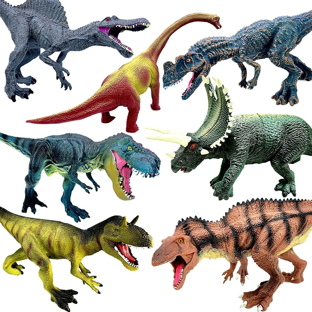 Figurines d'action du monde des dinosaures pour enfants, Savage 208.assic, Indominus Rex, Spinosaurus Triceratops, Collection Toy Gifts