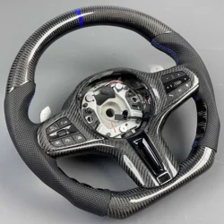 맞춤형 탄소 섬유 스티어링 휠, BMW F95 F96 G20 G30 G22 G01 G02 M3 G80 M4 G82 M5 F90 M8 X3M X4M X5M X6M F40 F44 F97