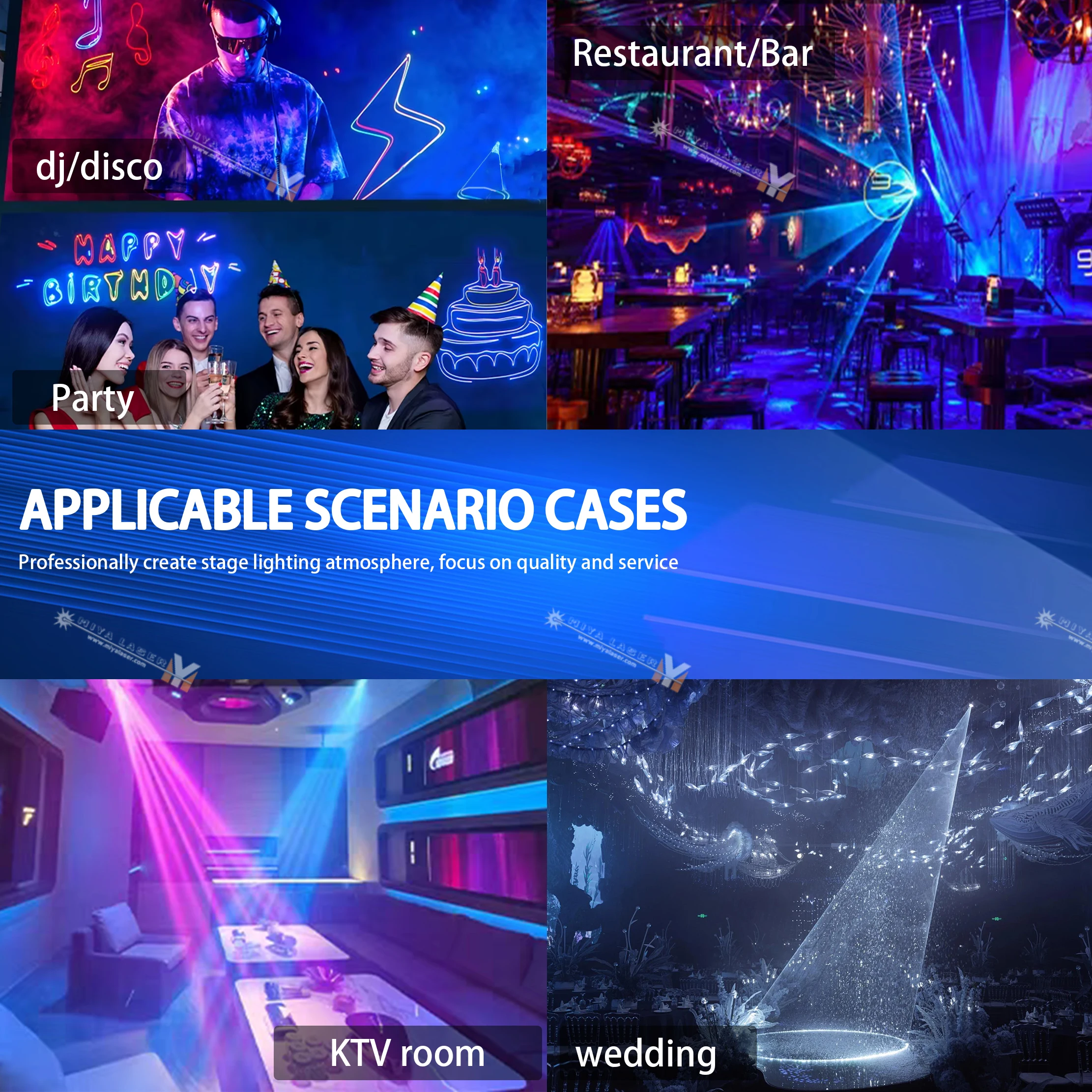 1W 2W 3W 4W 5W 3D Animation Laser Light Beam hundreds of Pattern Scanner Projector DMX512 DJ Disco Party Club Stage Effect light