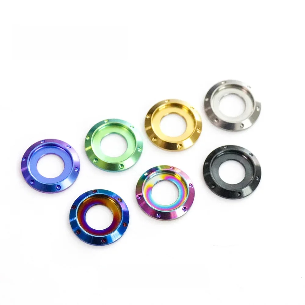 AliExpress RTAMO Titanium Washer M5 M6 M8 M10 Fancy Step Gasket for Bicycle Motorcycle Car (1pc)