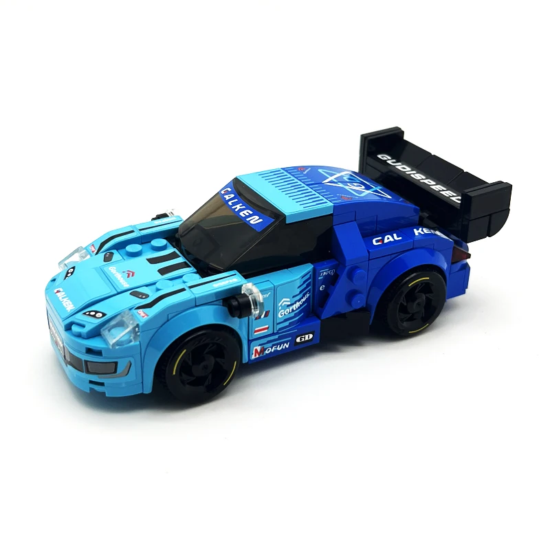 Esportes super carro de corrida cidade suv modelo kits conjunto para entusiastas & brinquedos das crianças meninos blocos de construção presente aniversário natal