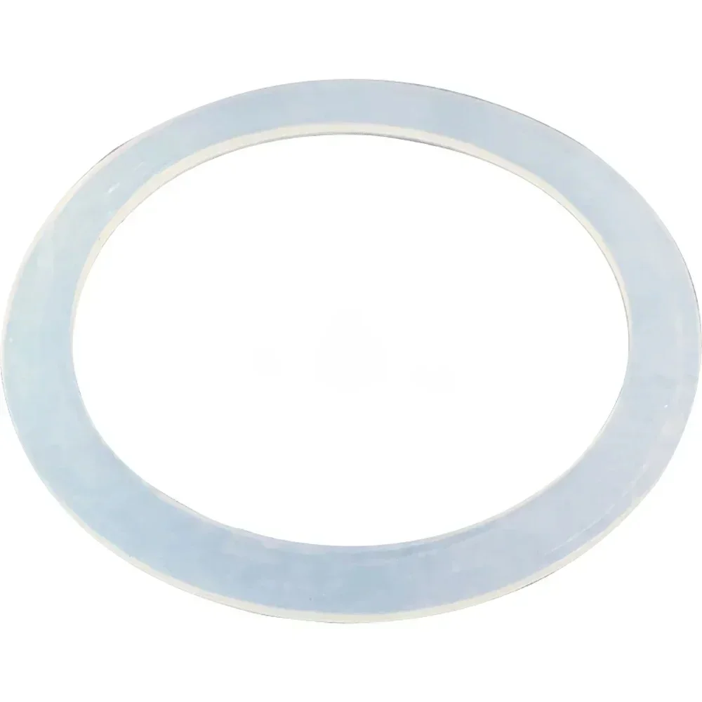 Rondelle de joint plate en caoutchouc de silicone blanc VMQ de 28-500mm pour la brassage à domicile de dioptrie de verre de vue
