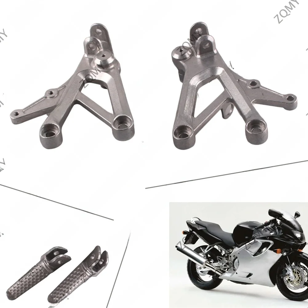 Repose-pieds avant de moto pour Honda, Honda CBRfemale F4 1999 2000 et CBR 600 F4i 2001 2002 2003 2004 2005 2006
