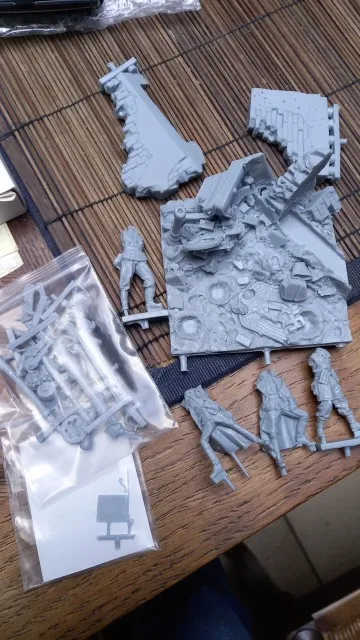 Buyer photo of this resin kit