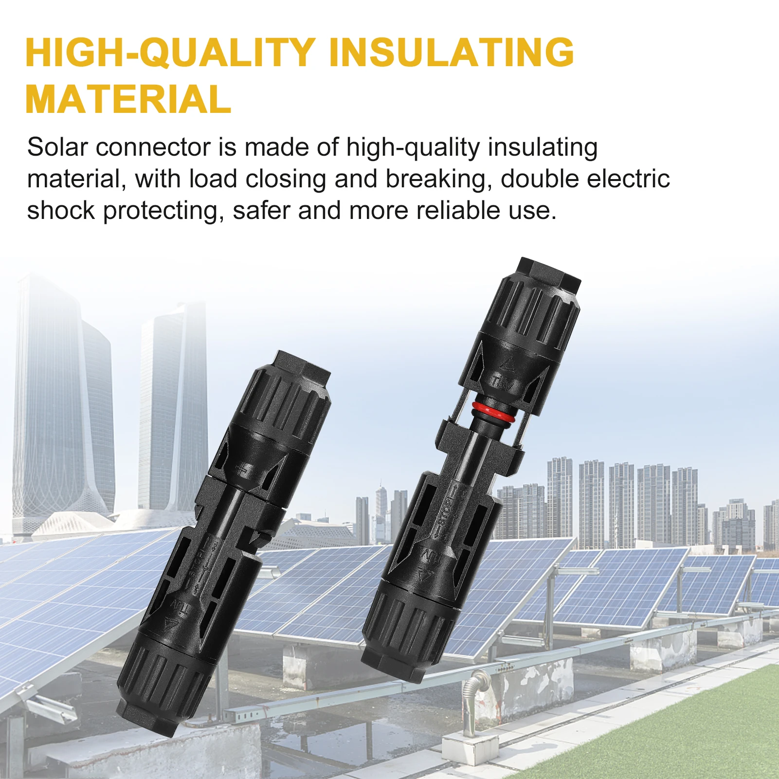 Solar Connectors male and female Waterproof Solar Panel Connector SOLAR PV Connector For Solar cable