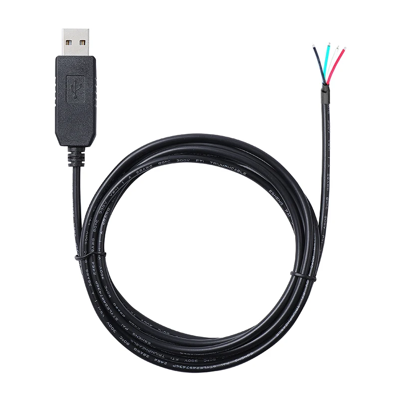 USB إلى Uart TTL 3.3 فولت سلك نهاية محول كابل محول 6FT غزير PL2303 رقاقة سلك فتح كابل