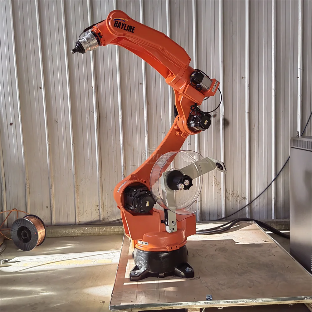 Automatic Industrial 6 Axis Robot Arm Spot Gantry 1.5m Range For Tig Mig MAG Laser Welding Arm Robot Robotic Arm Welder Pick up