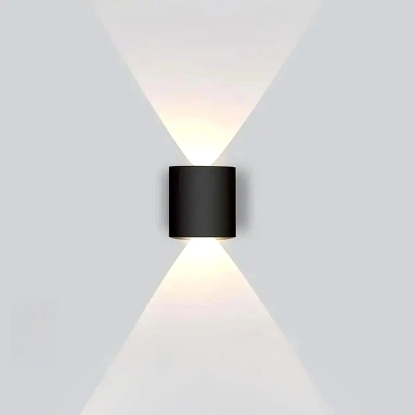 Moderne intérieur décor à la maison mur LED lampe matière plastique économie applique lumières pour chambre couloir haut vers le bas éclairage nordique Spot