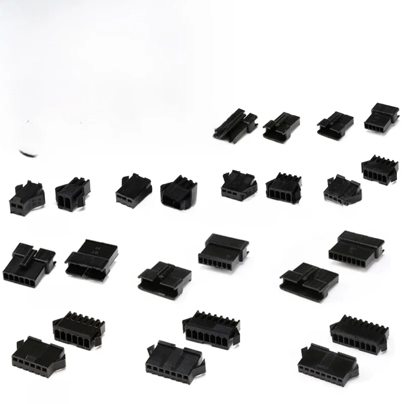 10Pair SM 2.54mm Pitch 2 3 4 5 6 7 8 Pin JST SM-2/3/4/5Y męski i żeński głowica wtykowa obudowa głowica pinowa zaciskane złącze zaciskowe — zdjęcie 2