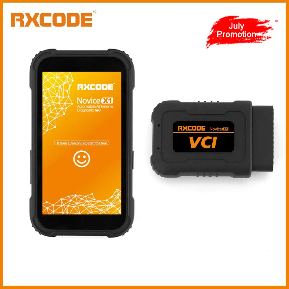 

RXCODE Novice X1 Smart All System Car Diagnosis tools OBD2 Scanner Automotivo Active Test Code Reader