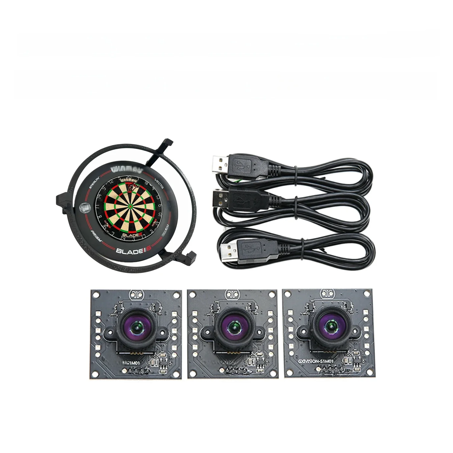GXIVISION USB-cameramodule IMX179 /OV2735/OV9732/OV2710 100 graden 30fps 2M Cbale Geen vervorming, compatibel voor Autodarts.io - afbeelding 2
