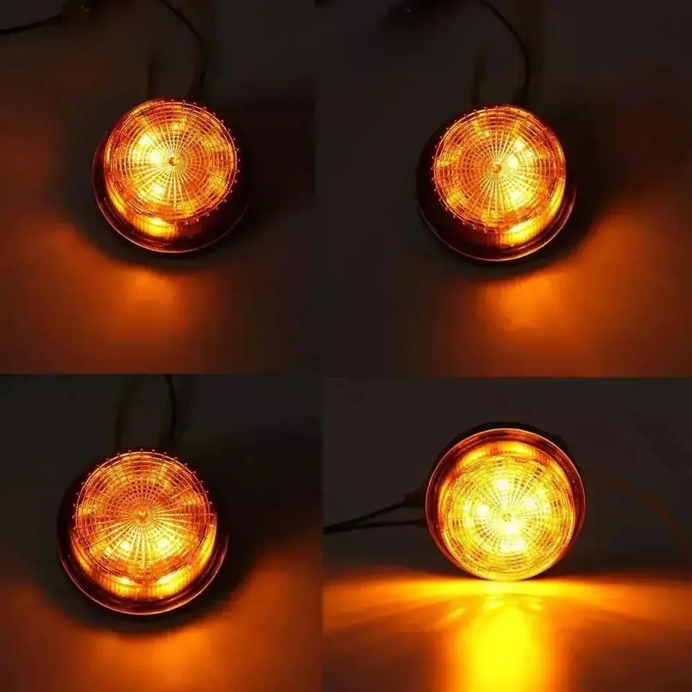 Lumière stroboscopique de voiture d'urgence, Indication de circulation rotative, balise Flash de voiture, LED Orange bleu rouge, voyant d'avertissement de voiture