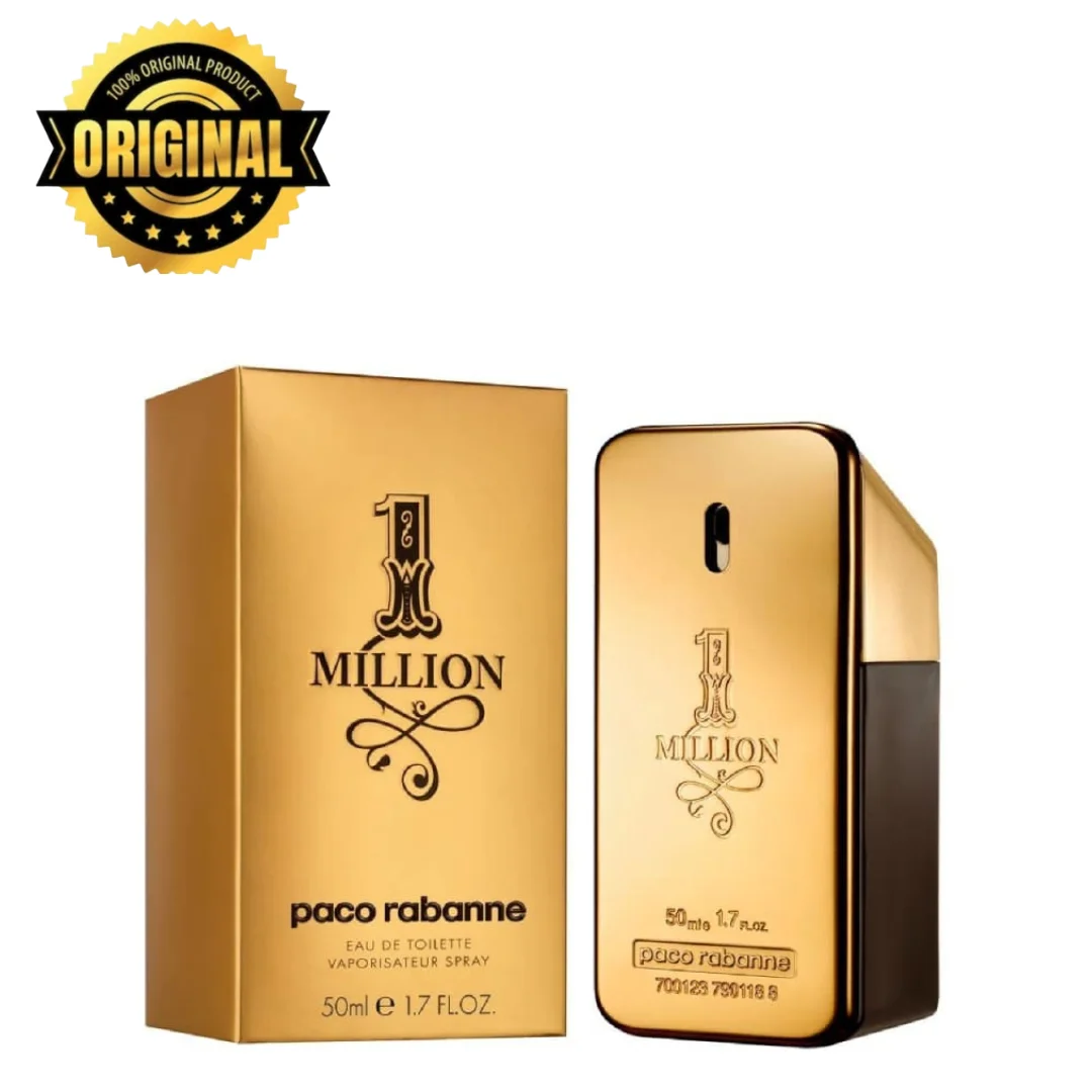 Perfume para hombre Original one Million Eau De Toilette Paco Rabanne, 50ml