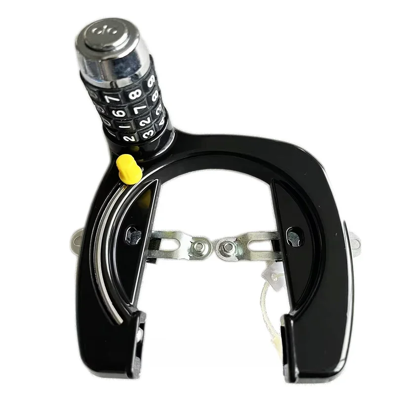 AliExpress 4-Digit Combination Anti-Theft Bike Locks Bicycle Wheel Portable Locks with Bracket for Road
