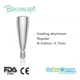 

Bioconcept Hex Regular healing abutment φ4.0mm, height 7mm(324040)