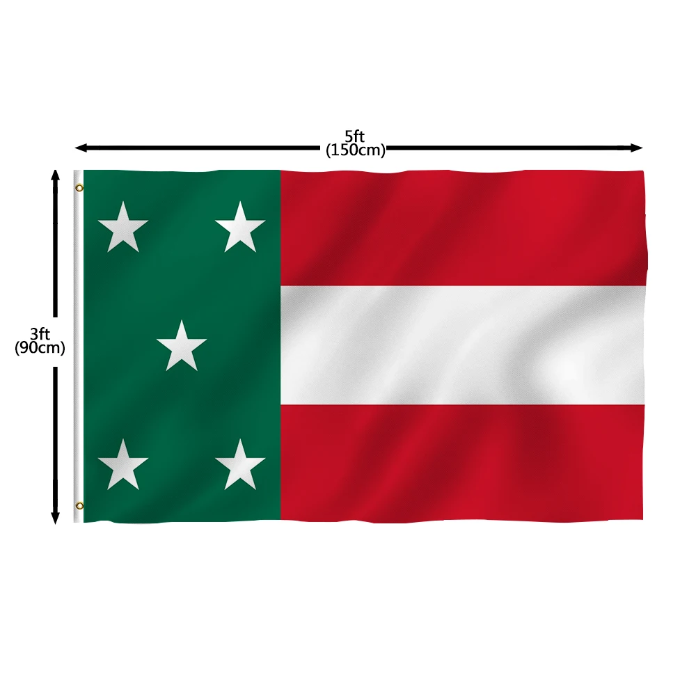 Flagnshow 100% Polyester Mexico the Republic of Yucatan Flags