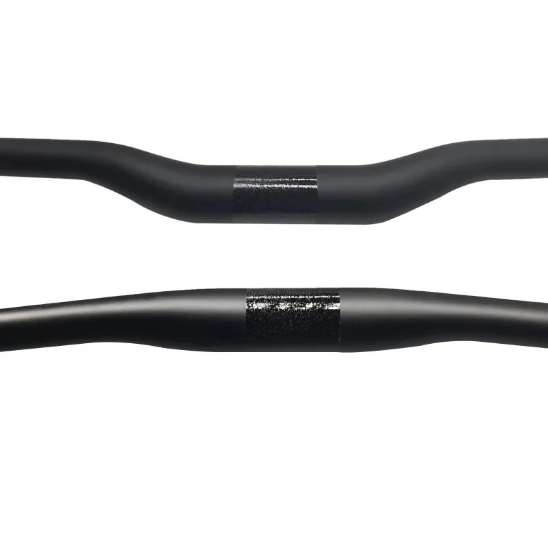AliExpress FCFB no stciker black matt carbon handlebar MTB bicycle flat rise  handlebar  31.8*600-760mm cycling parts