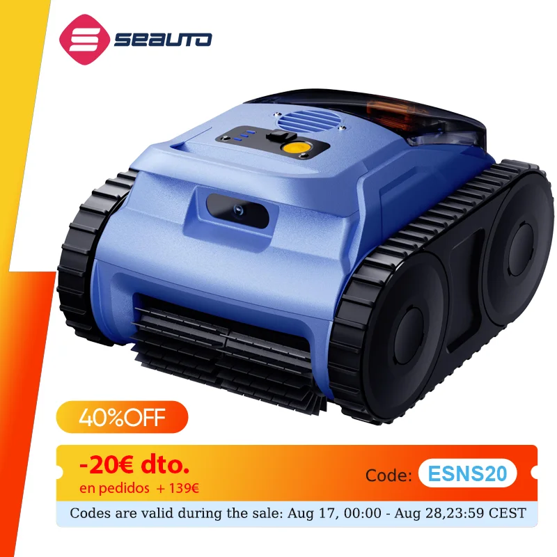 ASPIRADORA PARA PISCINAS SEAUTO SAT20 PRO