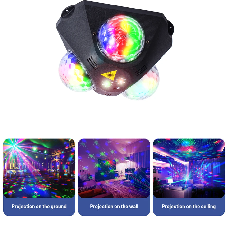 4 In 1 Disco Ball D…