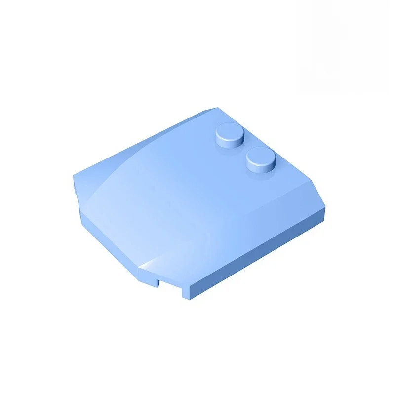 Gobricks GDS-1266 Wedge 4x4x2/3 Triple Incurvé compatible avec lego 45677 enfants DIY dos décennie s de Construction Technique