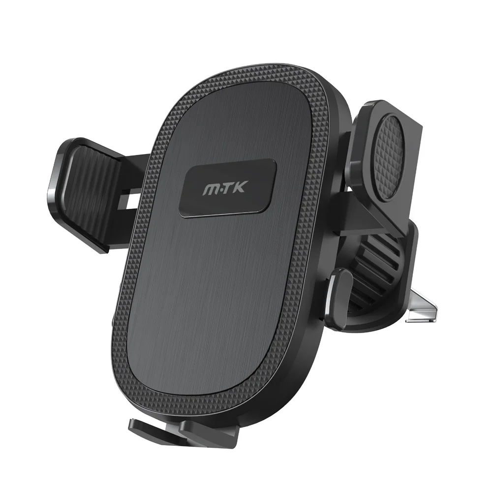 Soporte MTK para Celular en Ventilación del Auto, Compatible 99% Rejillas Horizontales y Verticales, Teléfonos de 4.0-7.0 Pulgadas con Funda Gruesa (OtterBox/Magsafe), Estructura Triangular Antideslizante – Más Estable y Duradero
