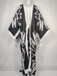 Nuove donne moda Casual stampa Cardigan capispalla kimono estate spiaggia Sexy signora Bikini manica lunga spolverino cappotto per le vacanze