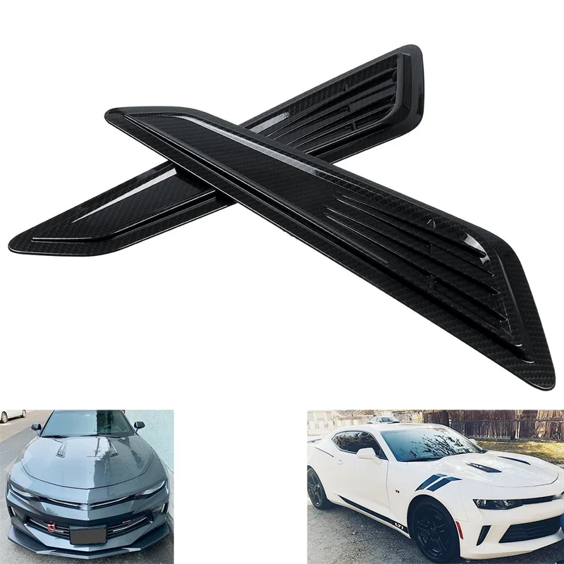 Auto Tuning Car Engine Bonnet Hood Scoop Air Flow Vent Intake Cover For Kia Rio 4 Honda Fit Prado 120 150 Hyundai Creta Camry