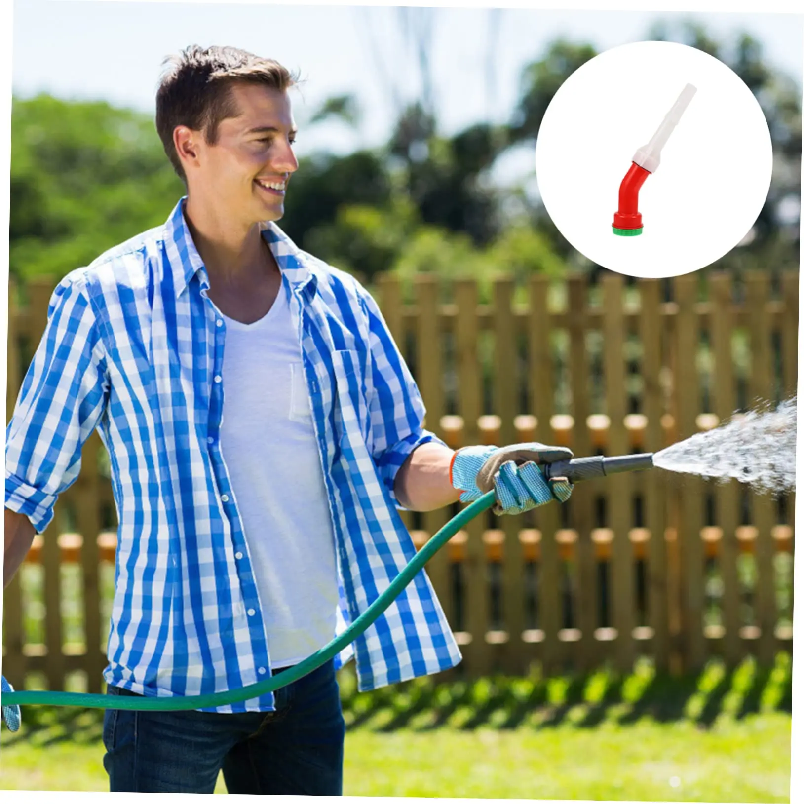 High-Pressure Greenhouse Spray Nozzle Head, Garden Hose Sprinkler for Watering, Ideal for Garden & Greenhouse Use