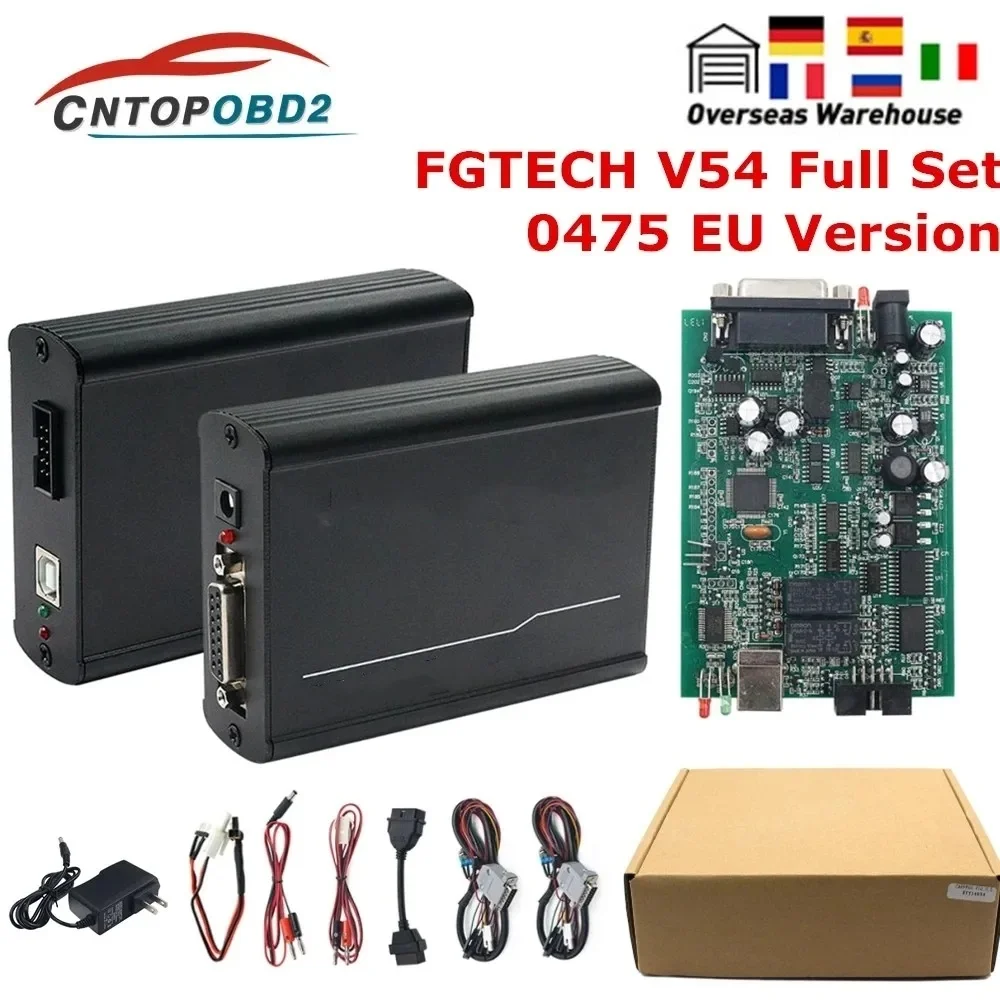 Fg-tech V54 0475 4 Master Full Chip Support BDM Full Functions for KESS KTAG fg-tech V54 ECU Chip Tuning Programmer Tool