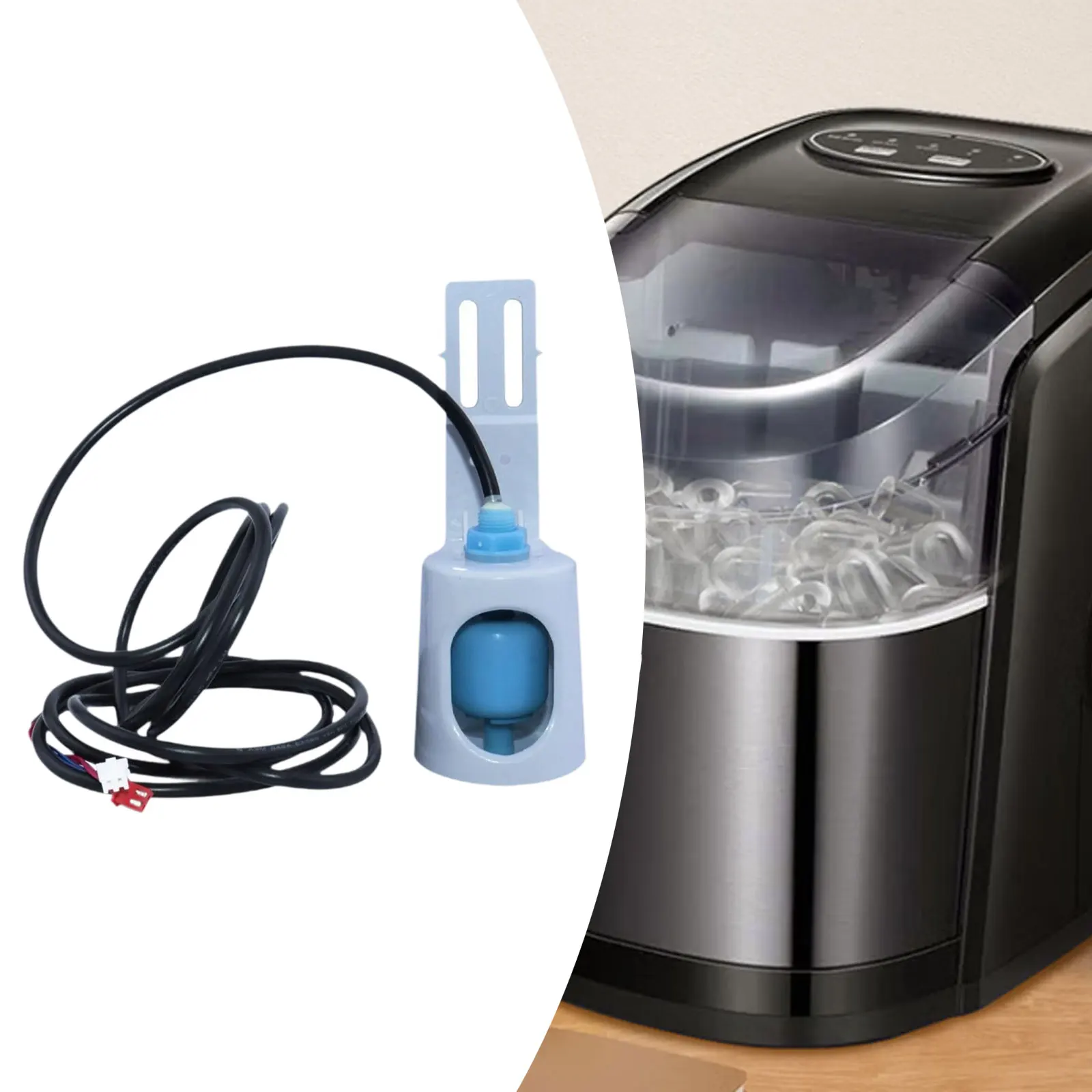 2-in-1-Eismaschine, Wasserschwimmerschalter, Ersatz, stabil, mit Temperatursensoren, hohe Leistung, Ersatz für Reparaturzubehör
